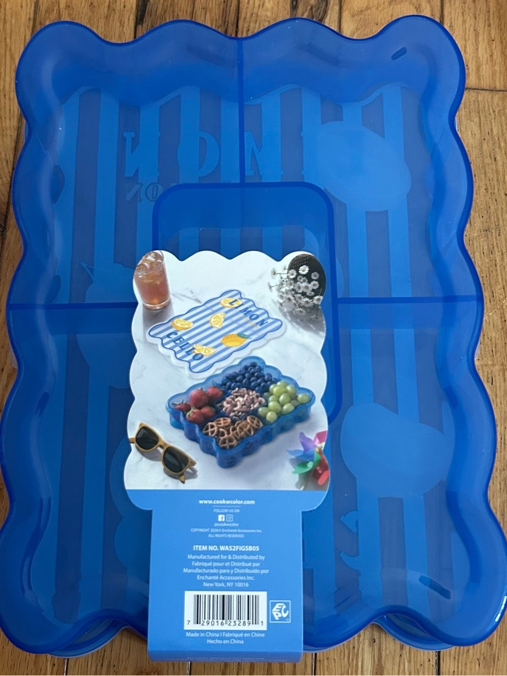 CWC Limon Lemon Snack Box - Blue & Yellow NEW - Picture 3 of 4